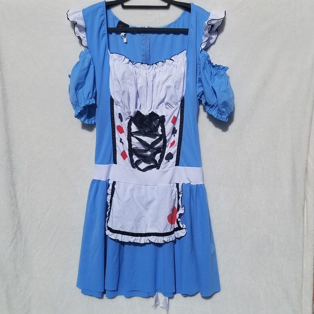 Torrid 3/4 Alice in Wonderland Cosplay Costume